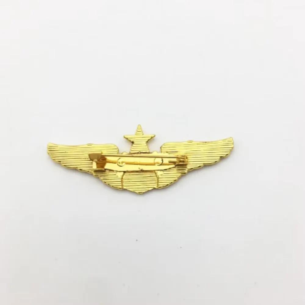 1PC  Badge Spread Wings Eagle Medal Brooch Pin Backpack Hat Bag Collar Lapel Pin Fashion Jewelry Accessories