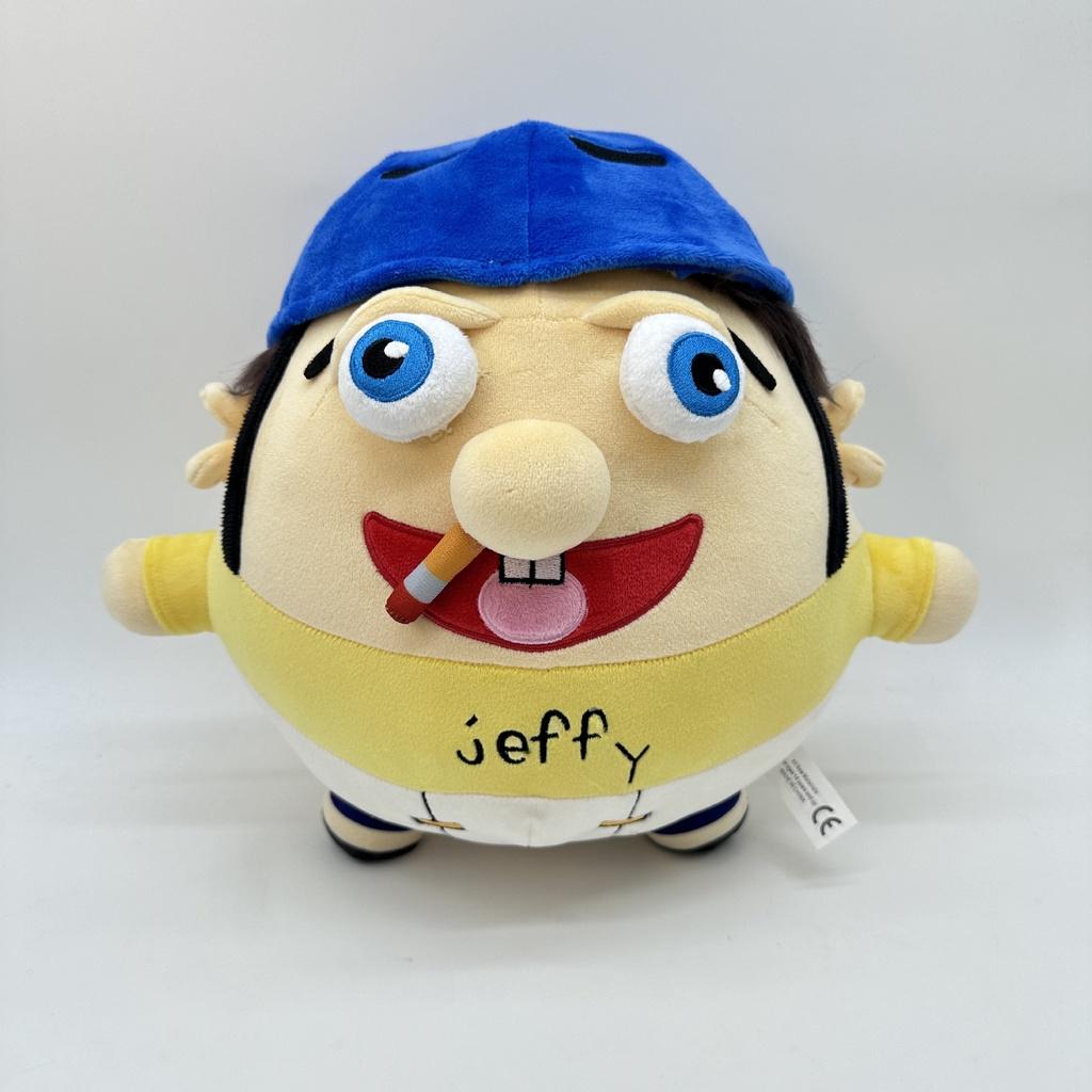 Thicc Jeffy Plush Soft And Cuddly Stuffed Animal Toy In Jeffy Color