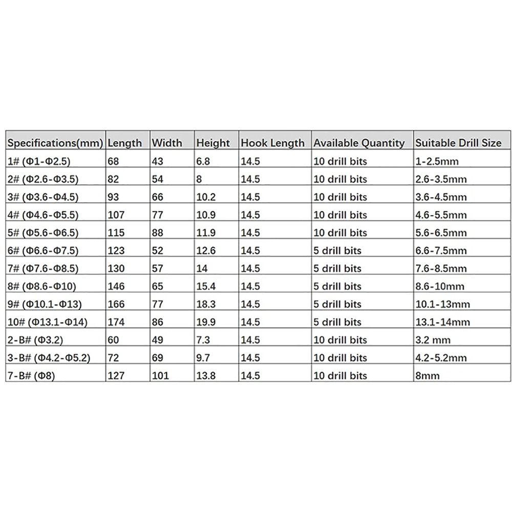 1Pcs Pull-out Design Tool Parts Storage Case Hardware Tool Box  For Twist Drill Tap Accessories