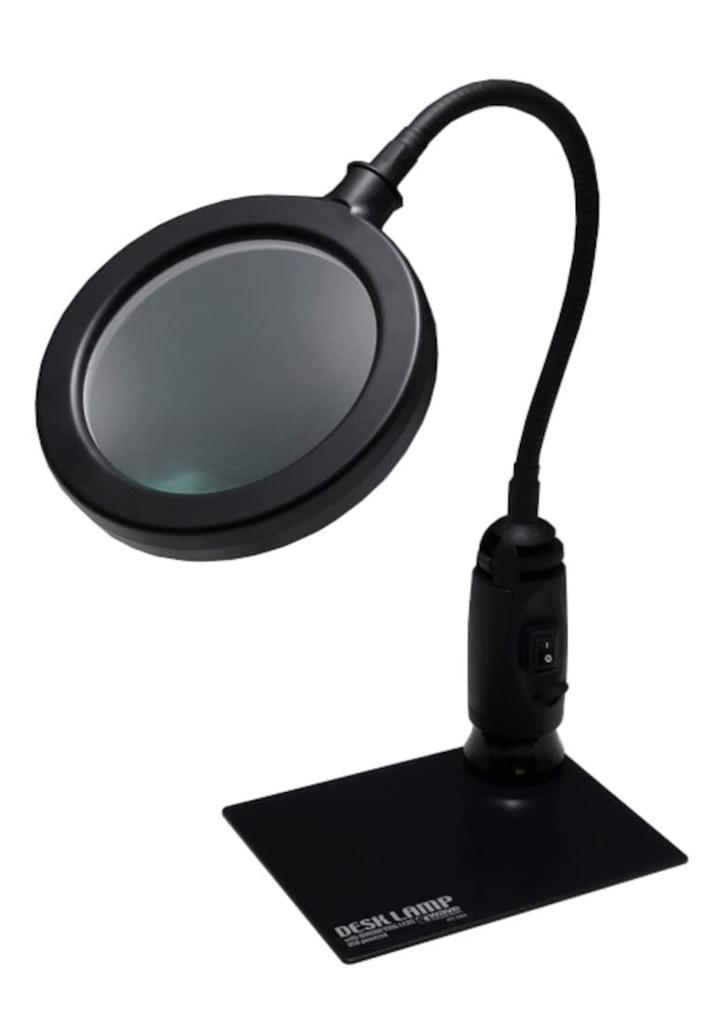 Wave Hobby Tool Series Magnifying Glass Stand with LED Light Powered Plastic Model Tool (USB Type) HT-068