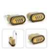 Stylish Zinc Alloy Heavy Duty Padlock 4-Digit With Password Combination Lock Waterproof Combo Locks Dorm