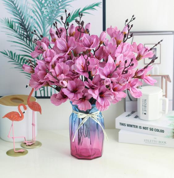 

Forks, 20 Head Swordflower Simulation Bouquet, Home Decoration, Fake Flowers One Size фиолетовый