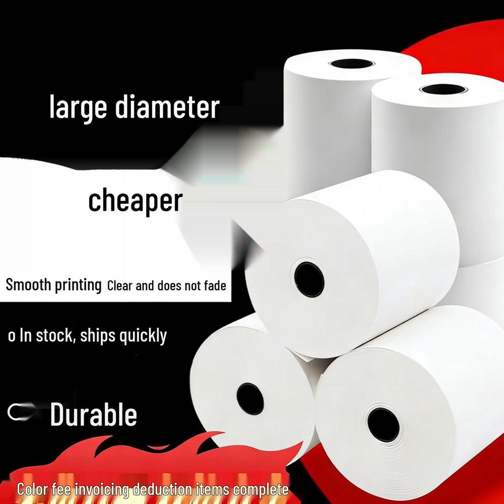 Yutonghui Thermal Cash Register Paper: 57x50, 57x40, 57x30, 80x80 for Meituan Takeout Registers.