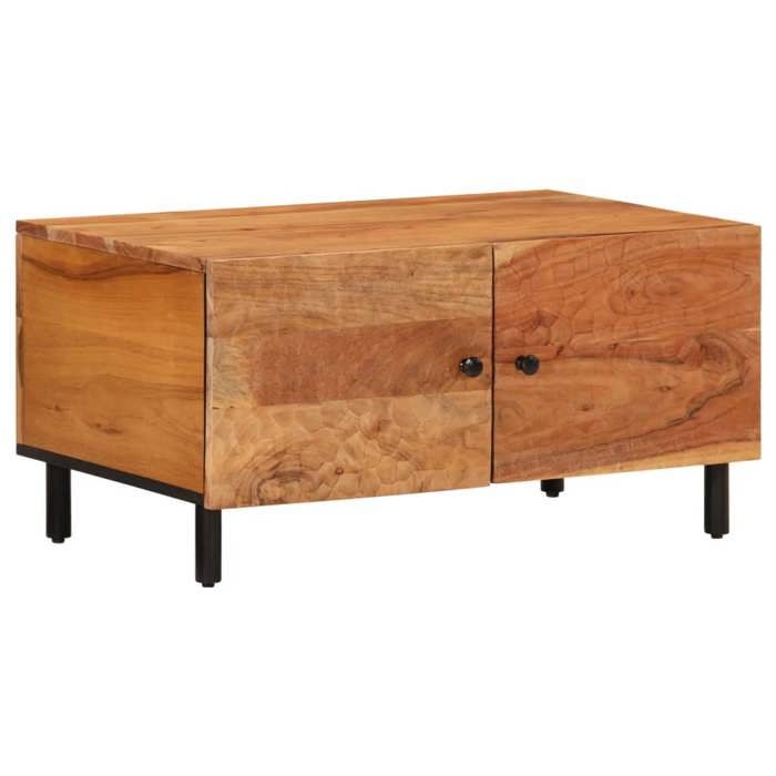 VidaXL Coffee Table 80x50x40 Cm Solid Acacia Wood 356860