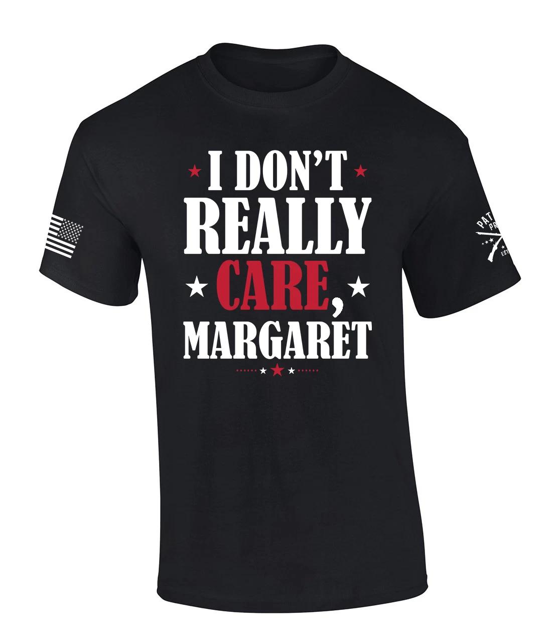 Patriot Pride Mens Political Funny I Don t Really Care Margaret Short Sleeve L