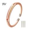 Deet Free Mosquito Repellent Wristband Bracelet with Plants Essential Oil, DEET-Free Silicone Bangle for Kids Adults, Outdoor Camping Hiking
