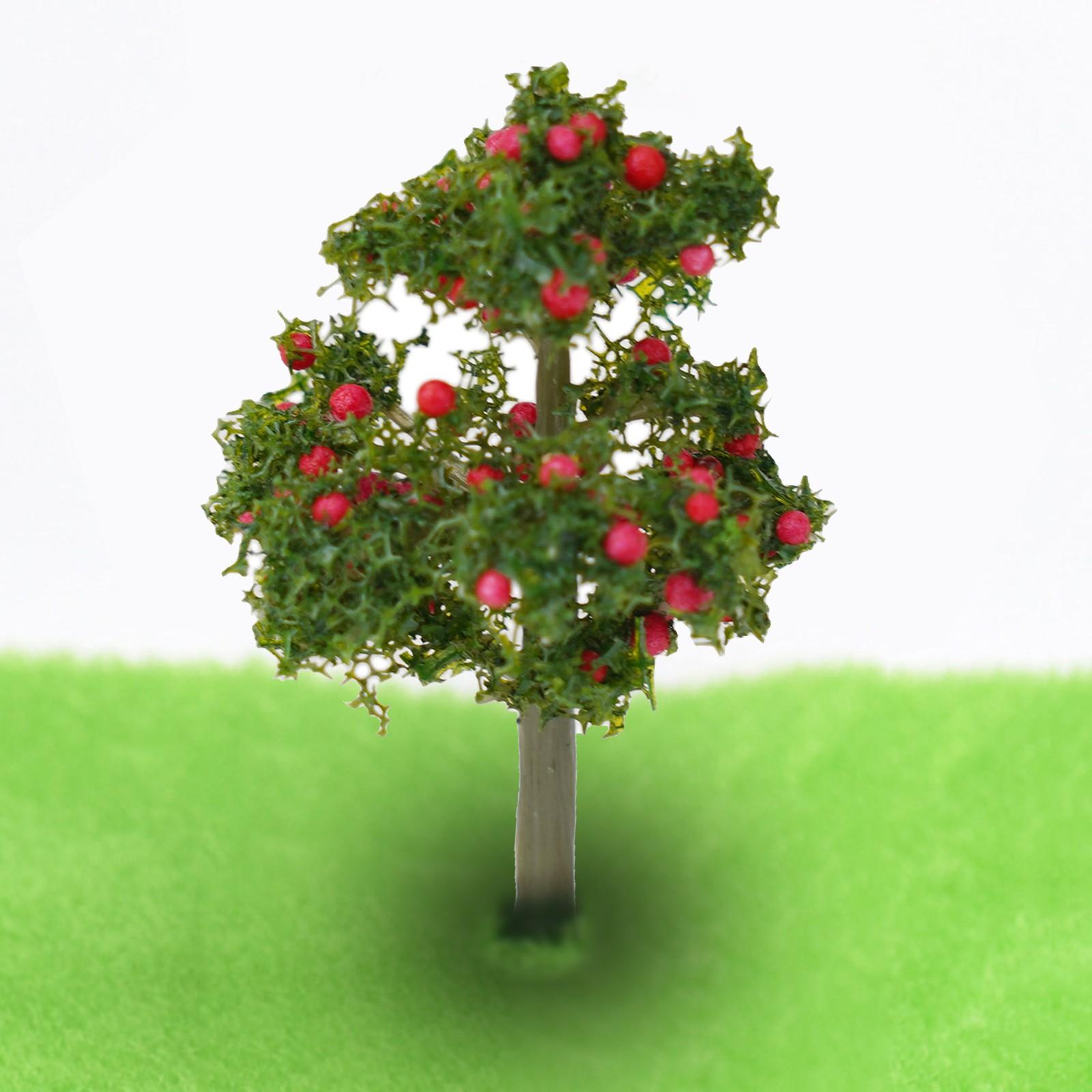 

Модель Дерево Пластик Песочный Стол Пейзаж Макет Железной Дороги Red 5cm