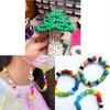365pcs for Hair Braids Make Your Own Dirty Braids, Big Hole Bucket Beads, Bracelets, Dtring Beads
