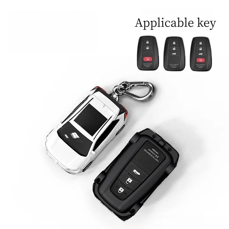 Toyota RAV4-Class Key Holder, Model Key Protector, Personalized Gift Car Key Holder,  with Buckle Accessory