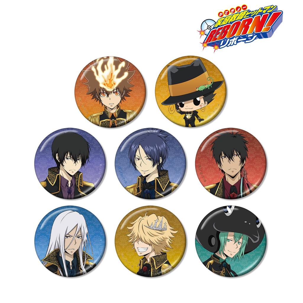 Katekyo Hitman Reborn! Original Illustration Prince Costume Ver. Trading Metallic Can Badges Box of 8
