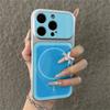 Luxury Solid Color Wireless Charging Magnetic For Magsafe Case For iPhone 17 16 15 14 Plus 13 12 11 Pro Max Shockproof PC Cover