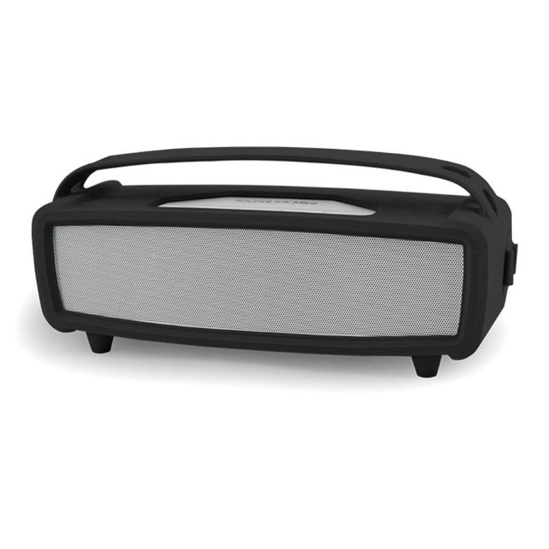 Schutzhülle aus Silikon für Lautsprecher Tasche mit Schultergurt Staubschutzstöpsel Schalllochdesign Schutzhülle