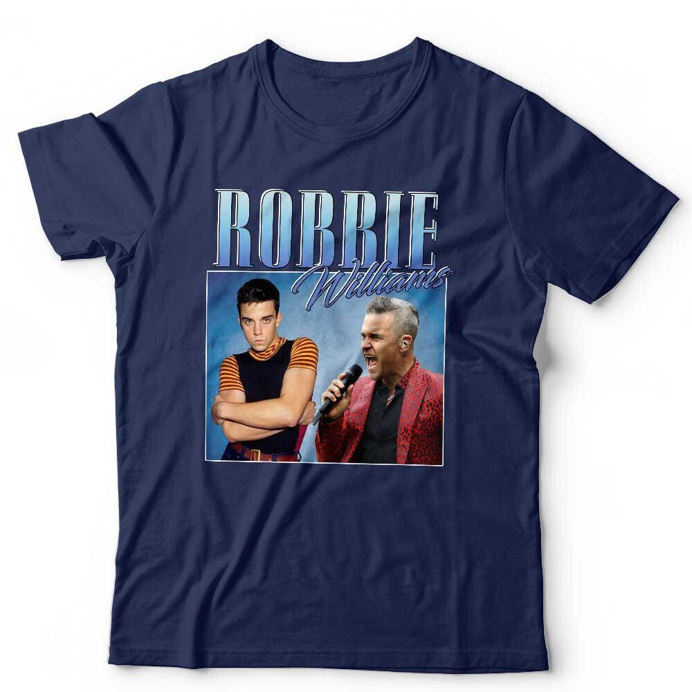 Robbie Williams T Shirt Appreciation Unisex KidsThrowback Homage Stag Hen Do S