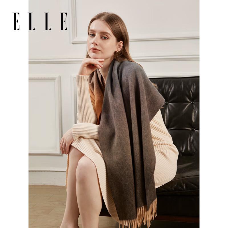 ELLE Women's 100% Merino Wool Scarf