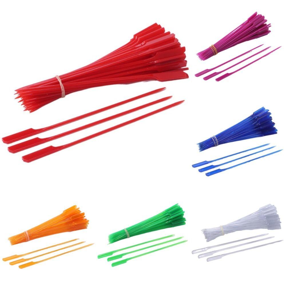 100Pcs Universal BBQ Skewer 18cm Air Fryer Skewers Barbecue Supplies Barbecue Skewers  Commercial