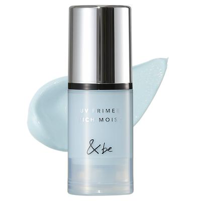 [Official] &be UV Primer Rich Moist Mini - Sky Glow SPF50+ PA++++ | Makeup Base, Color Correcting Primer