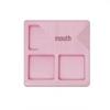 Multi-Functional Nail Art Palette: Four-Grid Polish & Gel Mixer with Brush