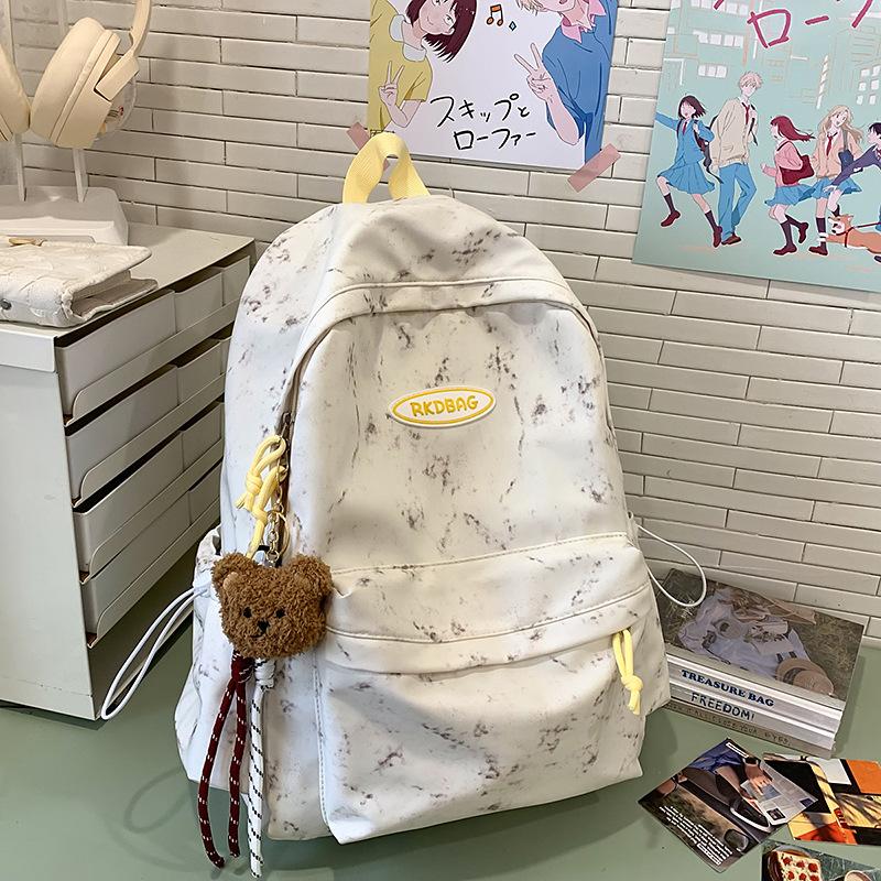 Backpack Women's Large-capacity New Casual Junior High School College Student Schoolbag Premium Travel Backpack