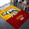 Nuovo Tappeto A.S. Roma 2025 per Soggiorno Camera da Letto Casa Decorazione Divano, Tappetino Antiscivolo per Giochi Bambini01