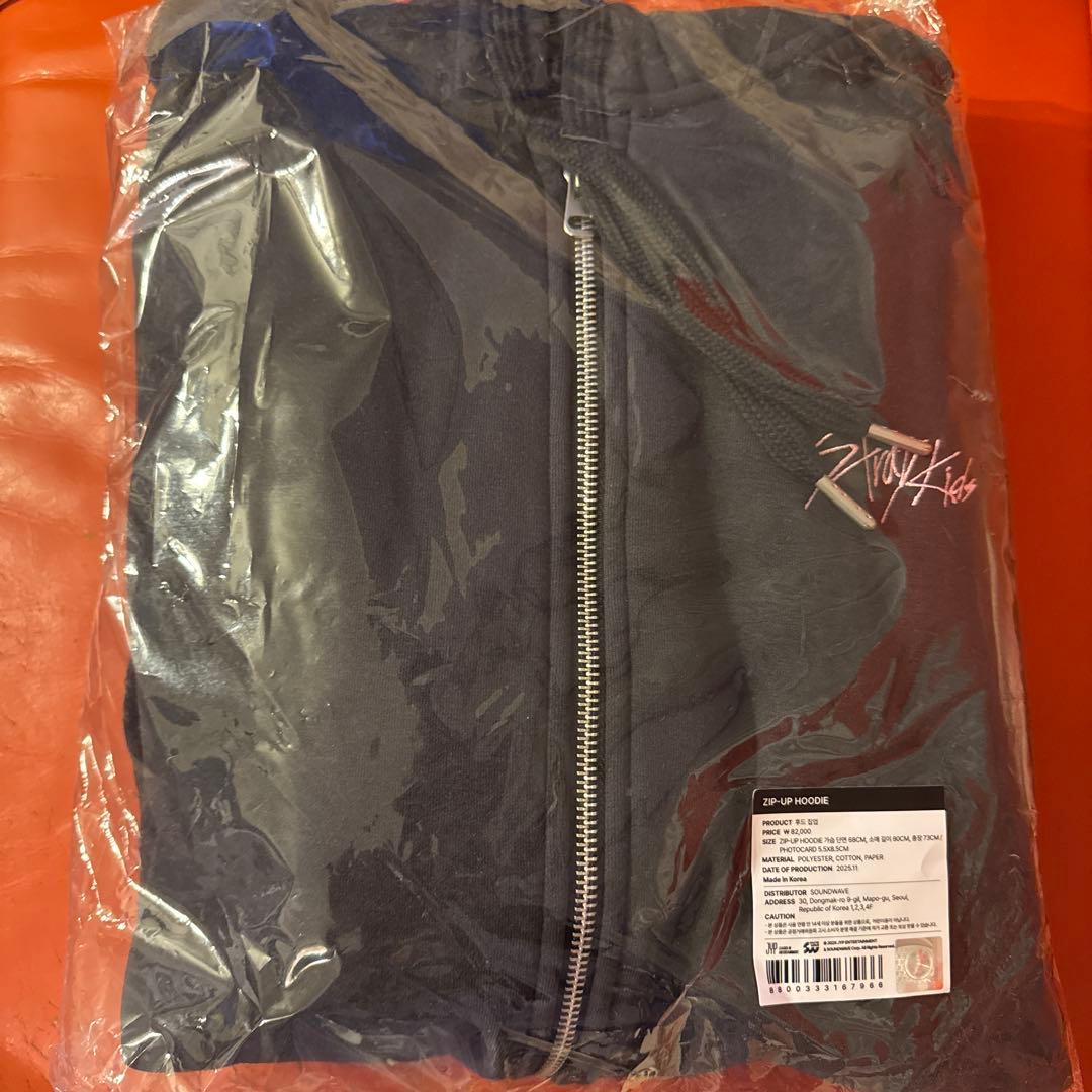 

[USED] Stray Kids do it popup zip-up hoodie