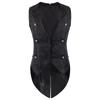 2022 Amazon Wish New Men's Clothing Medieval Clothing Retro Gothic Long Dress Vest Halloween Costume