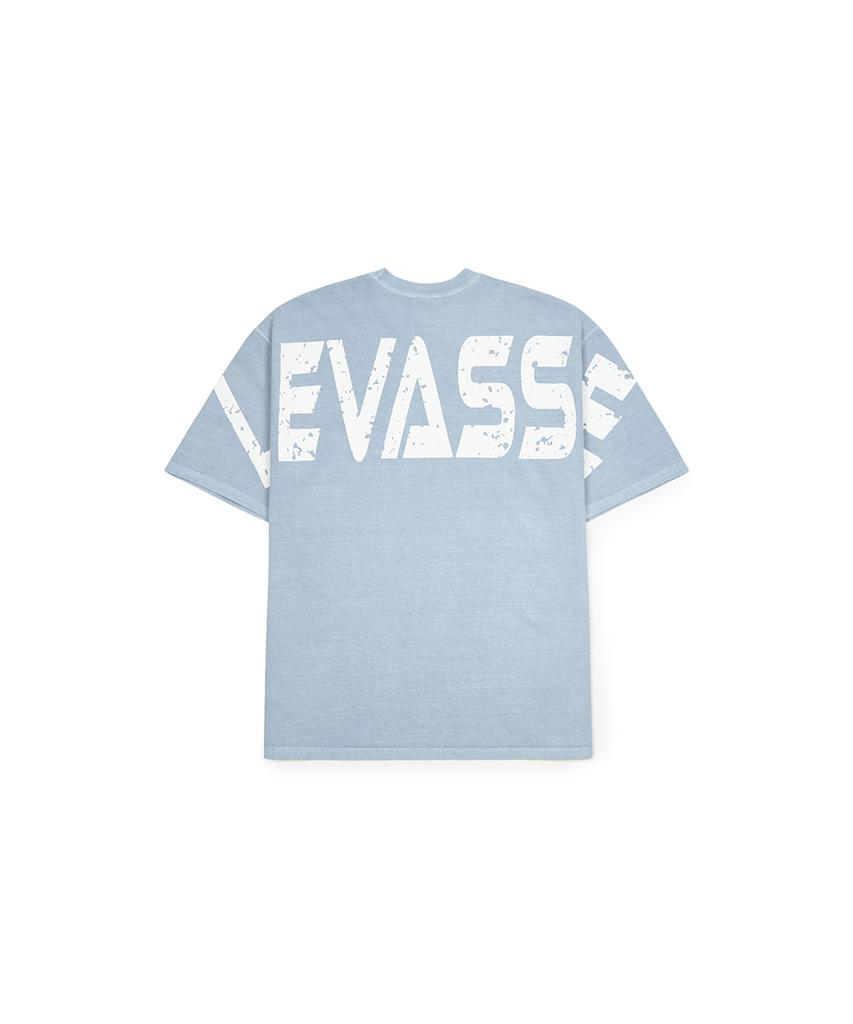 Leubase Old School Overfit Tee – Pigment Sky