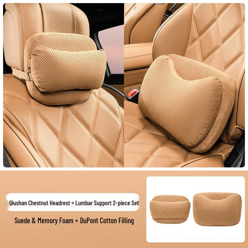 

Mercedes-Benz, Maybach, AITO, Li Auto, Tesla Car Headrest and Neck Support Pillow with Lumbar and Cervical Spine Support