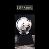 Customized Table Tennis and Volleyball Balls, Crystal Trophy, Gold Silver Copper, Creative Sports Home Decor Award Souvenir, 1Pc