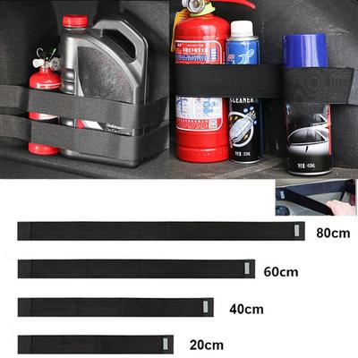 Car Trunk Organizer Elastic Fixing Belt Storage Tapes Fixed Strap Extinguisher Auto Interior Accessories Universal Binding Belts
