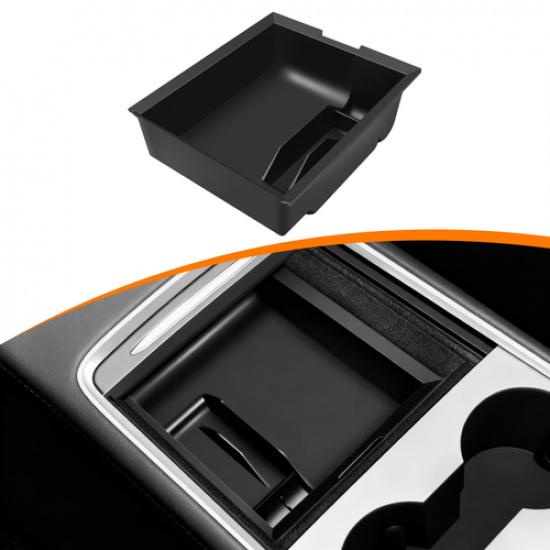 Center Console Organizer Tray For Tesla Model3/Y Hidden Cubby Drawer Storage Box
