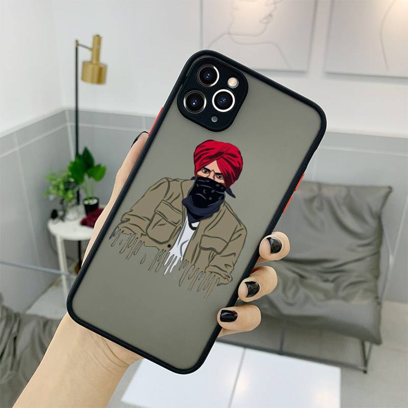 Sidhu Moose Wala Sänger Legenden sterben nie Telefon Fall matt transparent Für iPhone 11 12 13 7 8 Plus Mini X XS XR Pro Max Abdeckung