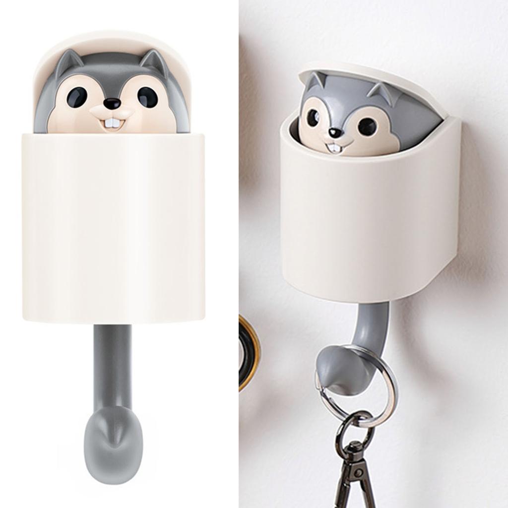   Shaped Coat Hooks Lovely No Hole Punch Self Adhesive   Wall Decoration Hook for Key