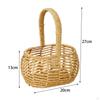 Hand Basket Made of Woven Rattan, Woven, Birthday Gift, Light