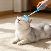 Interactive Touch Therapy Toy for Cats Dogs Extendable Pet Massage Stick Telescopic Rake Shaped Teaser Wand for Bonding Training Grooming