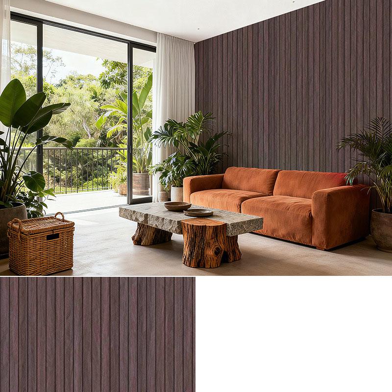 Self Adhesive Grille Wallpaper3D Fluted Wall Panel Sticker, Peel and Stick PVC Wallpaper for Living Room TV Background, Bedroom Wall Decor
