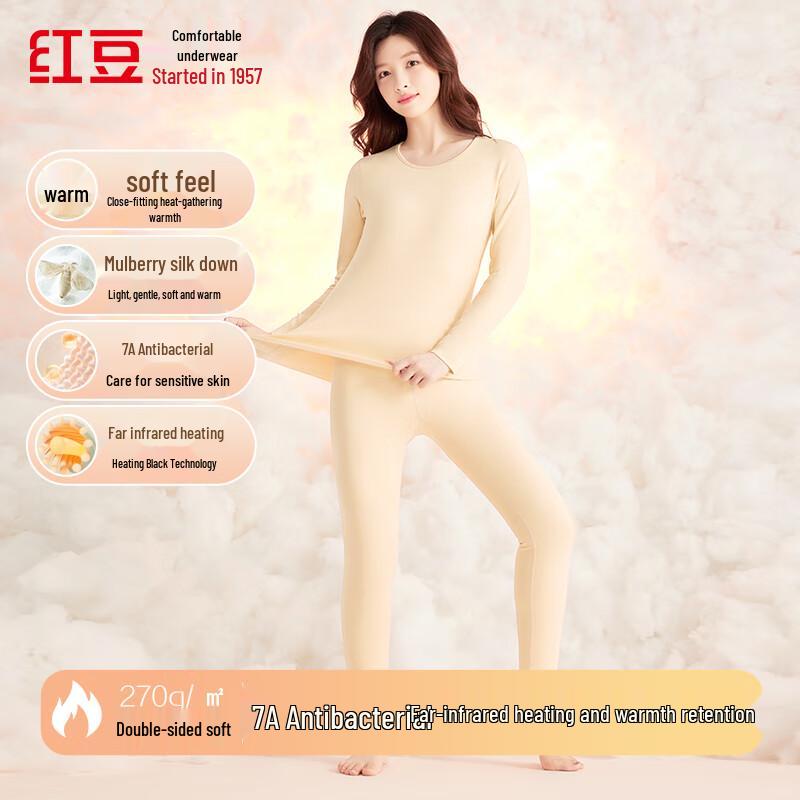 

Hodo Women s 7A Antibacterial Thermal Underwear Set XL (175)