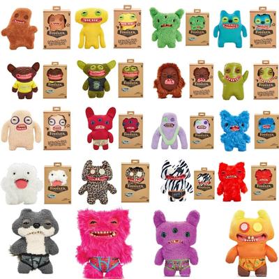 Fuggler Big Teeth Plush Toy Funny Ugly Monster Fugguler Series Rabbit Screech Wide Eyed Weirdo Plush Peluche Birthday Gifts 9"