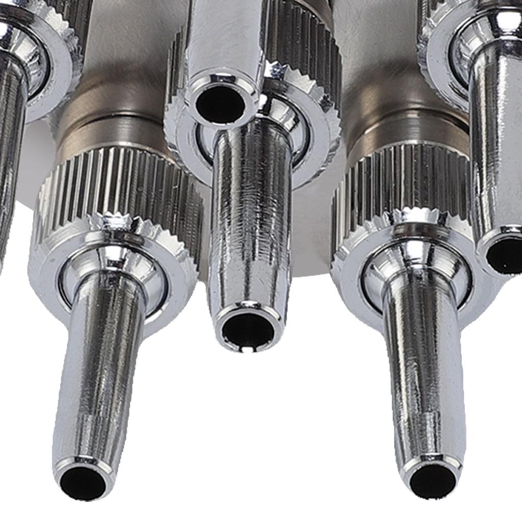 Säulenbrunnen Düse Edelstahl Mittig Gerade Düse Wassersprühregner für Landschaftsgarten Platz