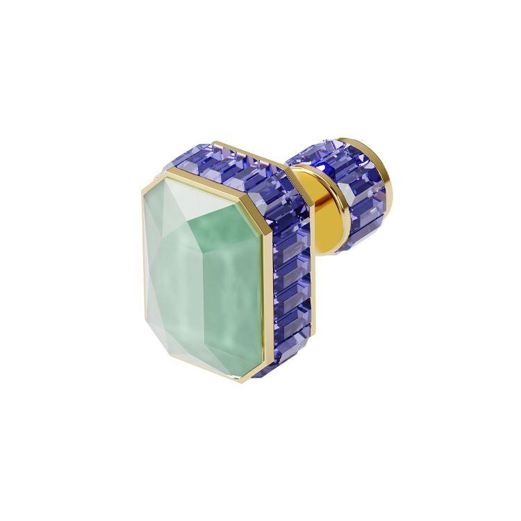 Swarovski Orbita Octagonal Cut Crystal Earring Single Women earrings 5600526 Box (Random Color)