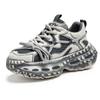 Men's shoes new trend summer breathable mesh dad shoes thick sole heightening travel running shoes casual sports shoes