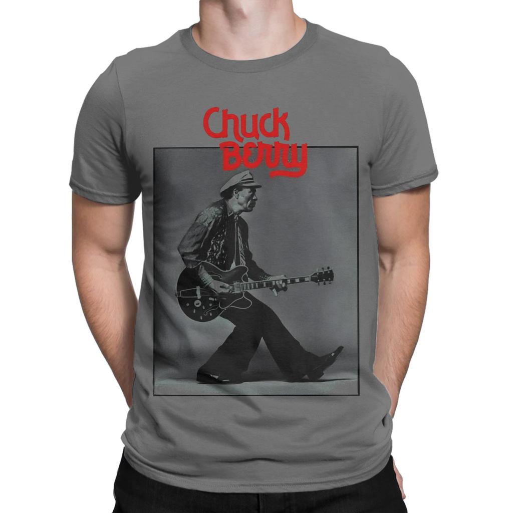 Little Queenie Chuck Berry Funny Graphic 100 Cotton Tshirt Chuck Berry Tees Tops For Unisex