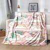 1pc. Cute Unicorn Patterned Blanket - Perfect for Home, Office, Outdoor Use, Gift Idea,