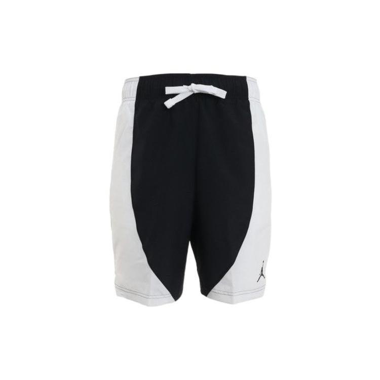 Air Jordan Drawstring Athleisure Casual Sports Breathable Shorts Colorblock Men s DH9082-010 S