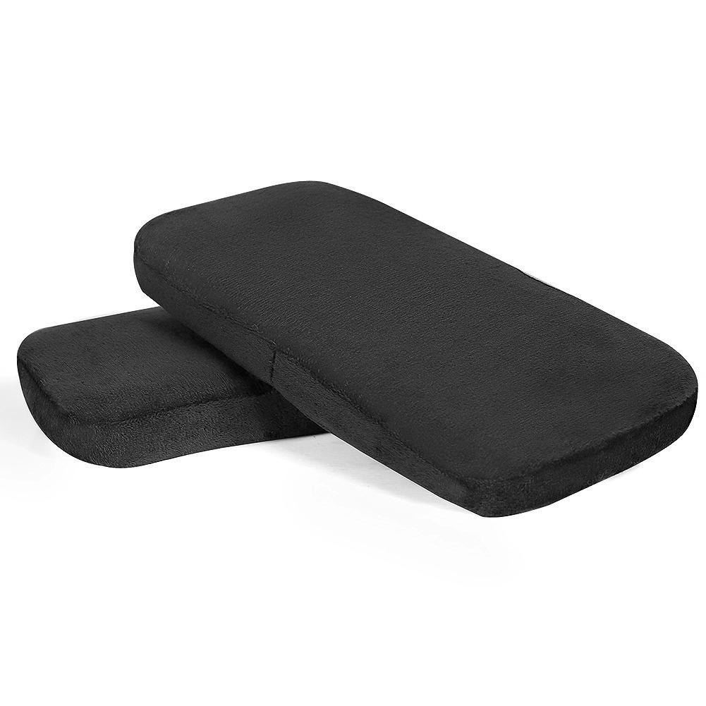 1 Pair Ergonomic Memory Foam Office Chair Armrest Pads Comfortable Gaming Chair Elbow Forearm Decompression Cushions