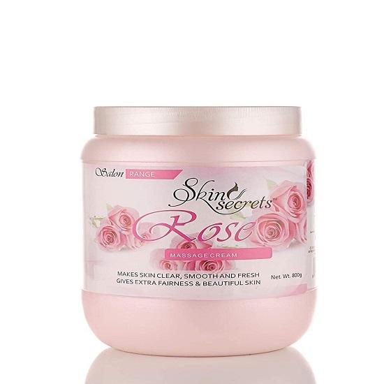 

Skin Secrets Rose Massage Cream with Rose Essential Oil 800 gm