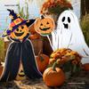 Halloween Pumpkin Theme Decorations for Shop and Bar Entrances - Background Photo Props