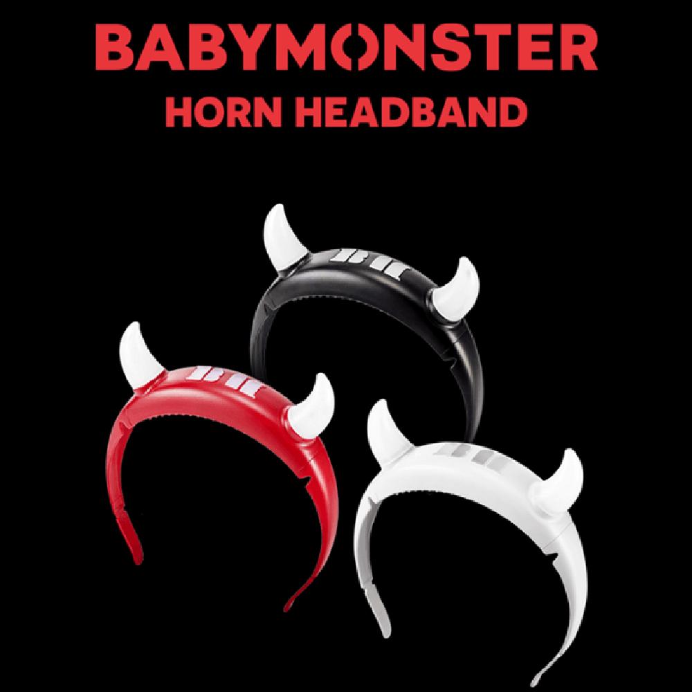 

Официальная повязка на голову в виде рога BABYMONSTER Black