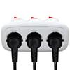 EU Plug Extension Socket 1 To 3 Way AC Outlets With ON/OFF Switch European Standard Conversion Power Extension Socket Adapter