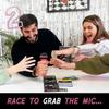 Karaoke Board Game for Family & Party, 2–10 Players, Fun Singing Card Game with 125 Lyric Cards for Adults