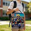 Firemans Sams Insulated Lunch Bag Leakproof Firefighting Lunch Container Cooler Bag Tote Lunch Box School Travel Men Women